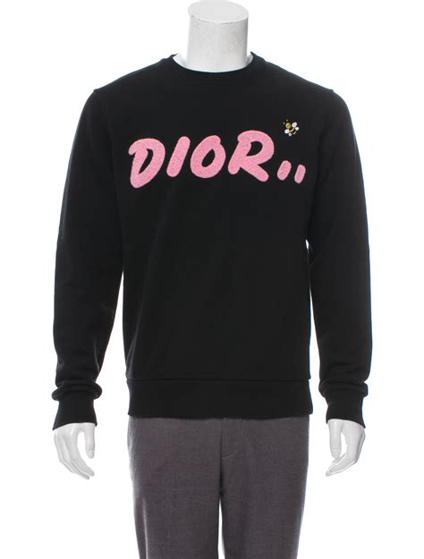 dior x kaws sweatshirt|Dior x KAWS sweater.